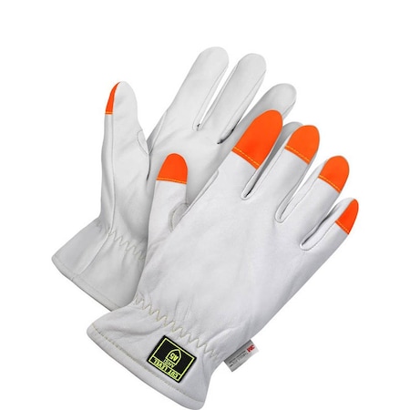 Bdg Cut-Resistant Leather Gloves, Cut Level A5 , S 1 PR 20-9-1891-S-K